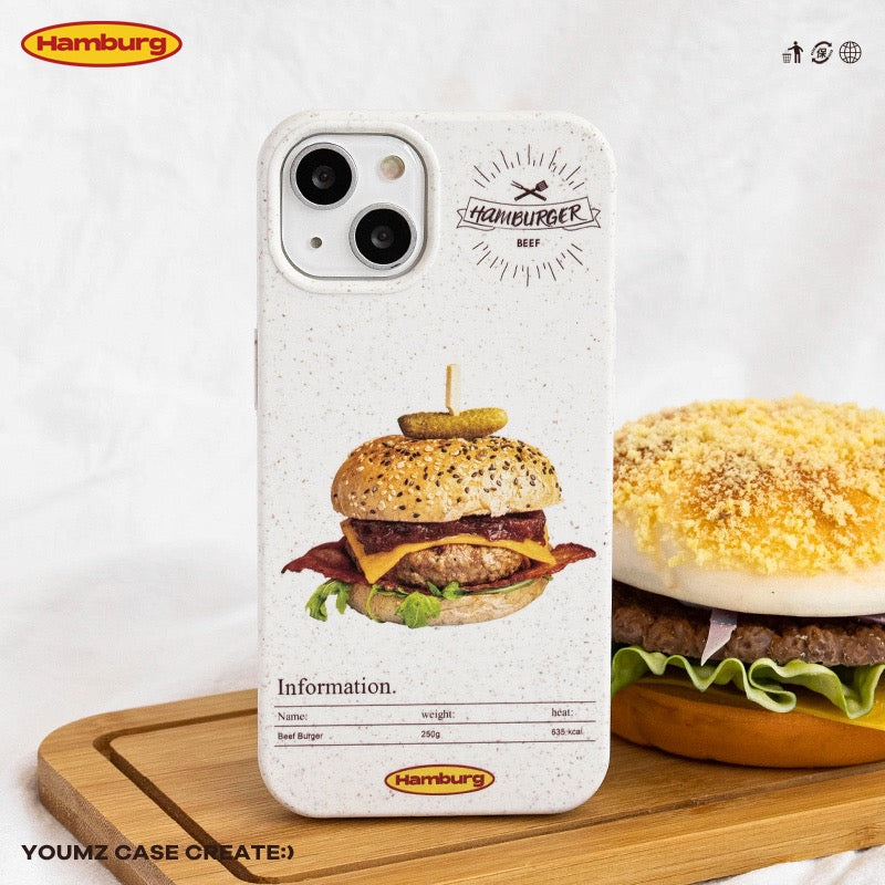 Hamburger Compostable iPhone Case